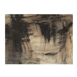 Daniel Dezeuze - Sans titre (deux œuvres) Série Lascaux