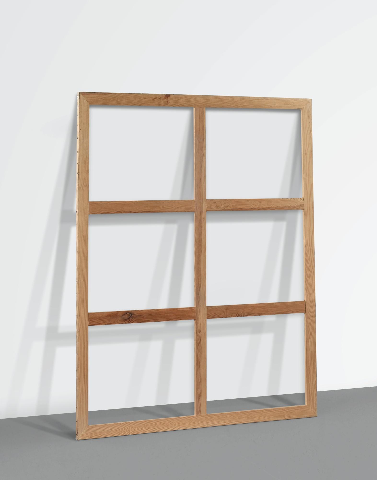 Daniel Dezeuze - Sans Titresigned And Dated 1967 On The Stretcher; Plastic Canvas Mounted On Wood Stretcher.