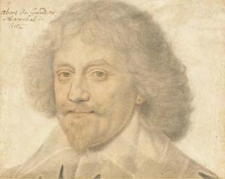 Daniel Dumonstier - Portrait D\'Albert de Gondi, Maréchal de Retz, En Buste