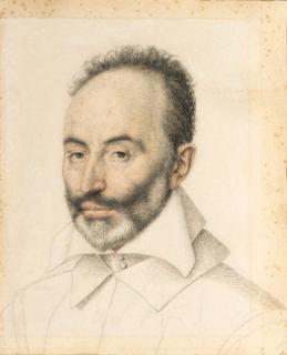 Daniel Dumonstier - Portrait of a bearded man, bust-length