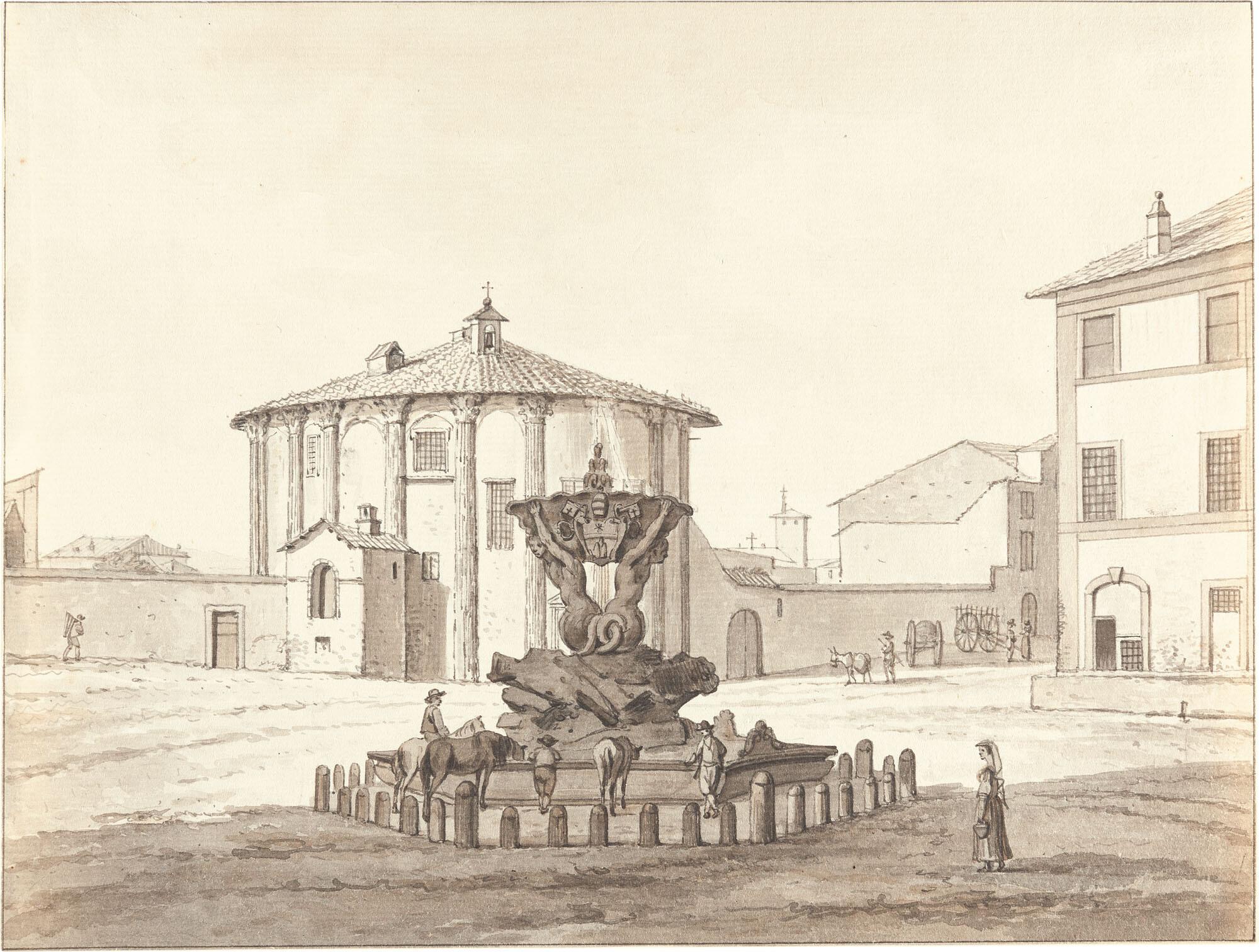 Daniel Dupré - Tempel des Herkules Victor in Rom.