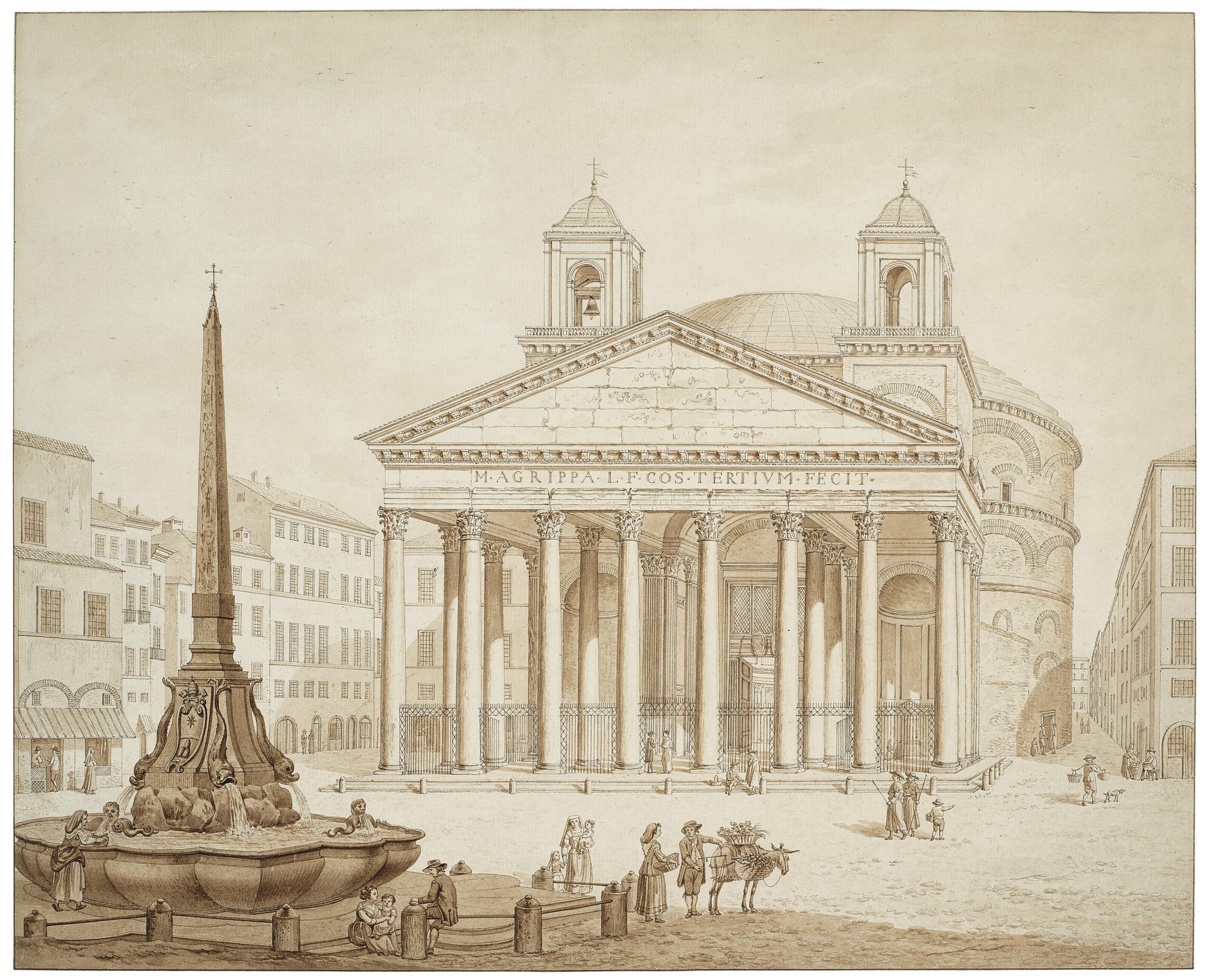 Daniel Dupré - The Pantheon, Rome