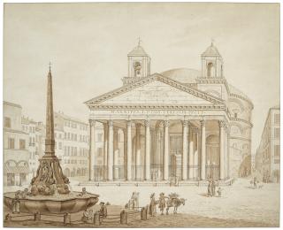 Daniel Dupré - The Pantheon, Rome