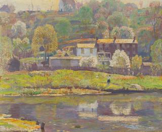 Daniel Garber - Springtime-Lambertville