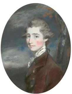 Daniel Gardner, A.R.A. - Portrait of Luke Gardiner, Lord Mountjoy (1745-1798), Bust-Length