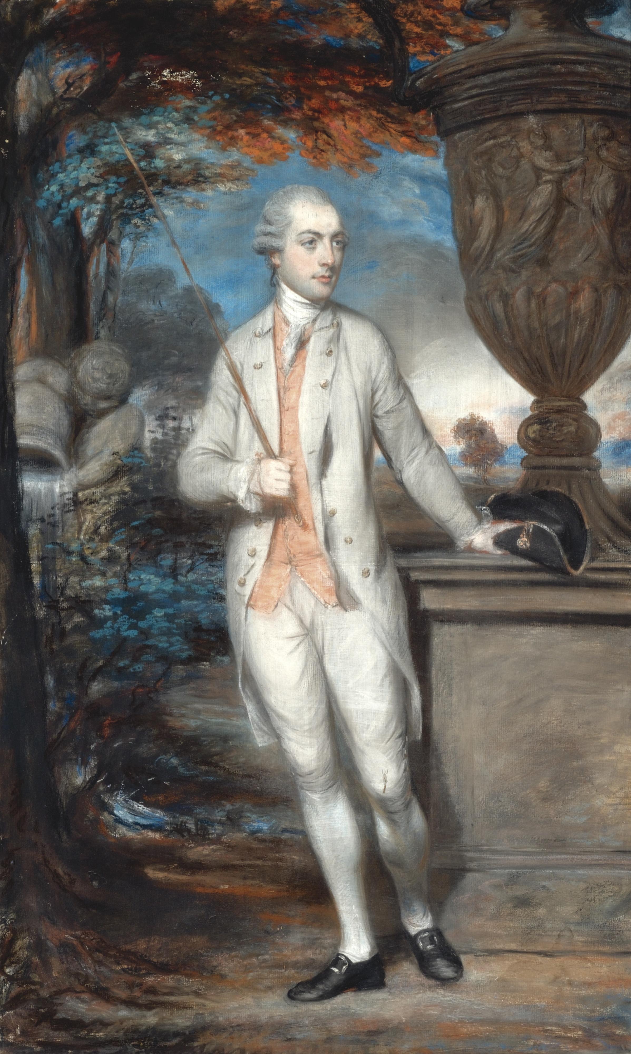 Daniel Gardner - Portrait Of A Gentleman