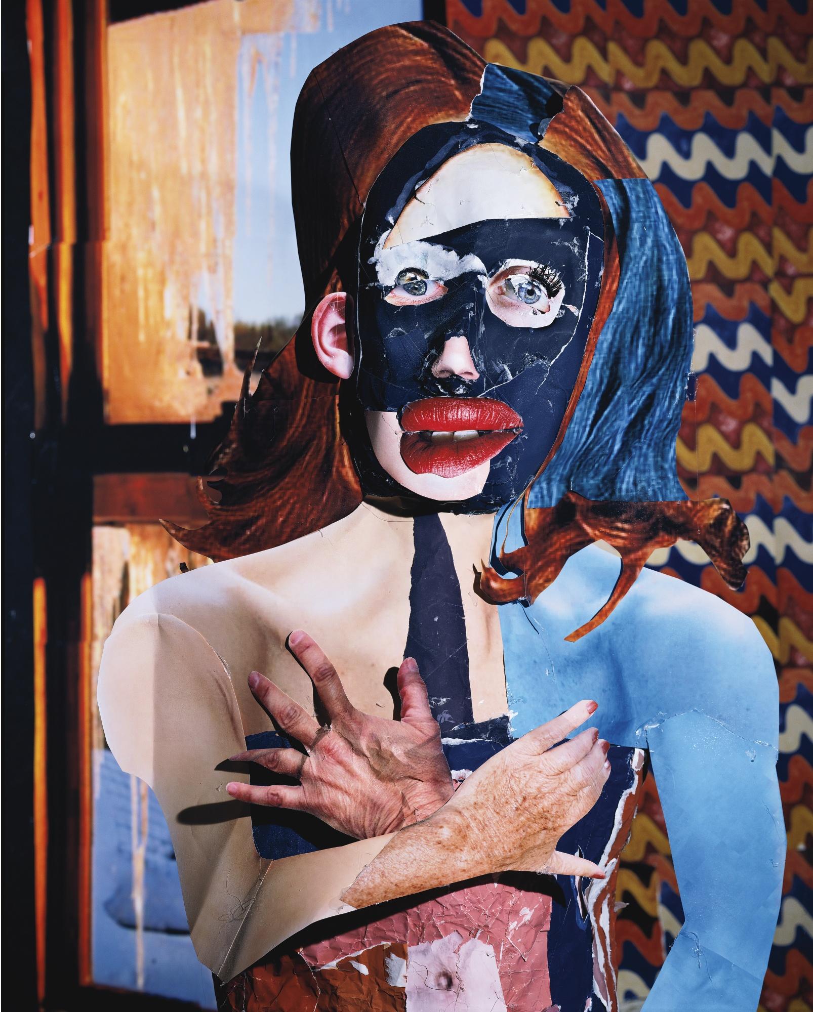 Daniel Gordon - Portrait In Orange And Blue