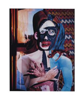 Daniel Gordon - Portrait in Orange and Blue