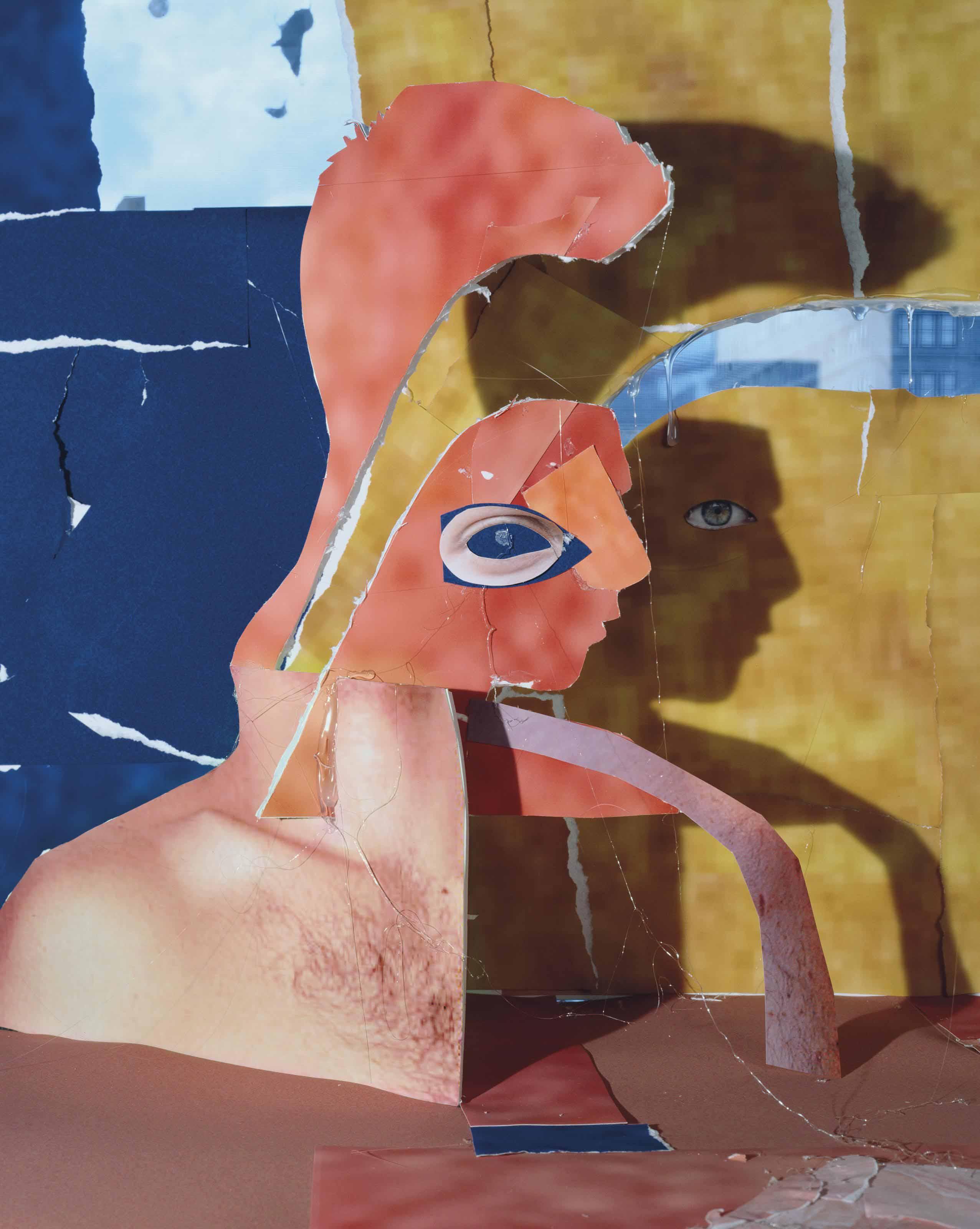 Daniel Gordon - Portrait in Yellow and Red