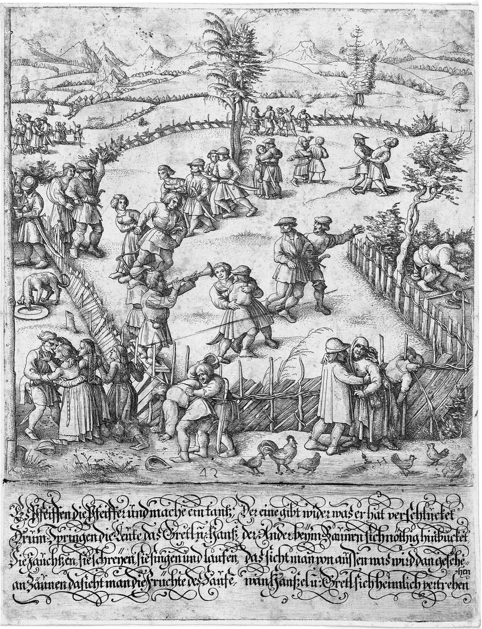 Daniel Hopfer - Ein Bauernfest (rechte Platte).