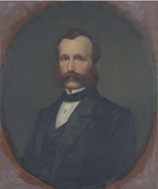 Daniel Huntington - Colonel David Lion Gardiner (1816-1892)