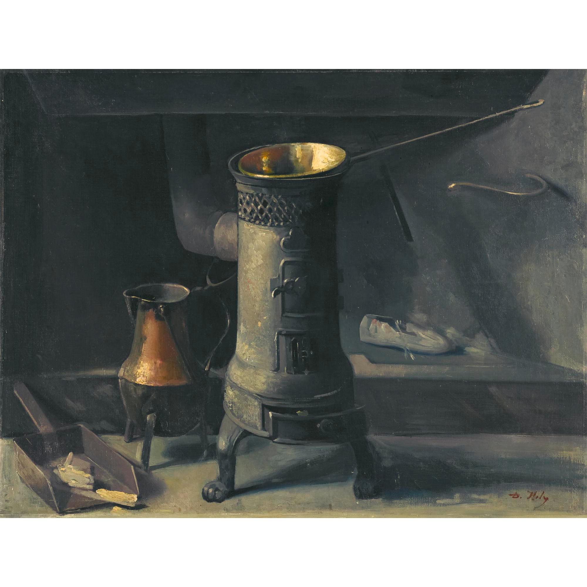 Daniel Ihly - Intérieur Mit Ofen Interior With Oven