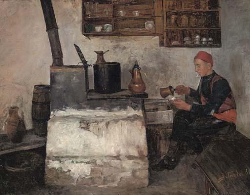 Daniel Israel - Preparing A Turkish Coffee