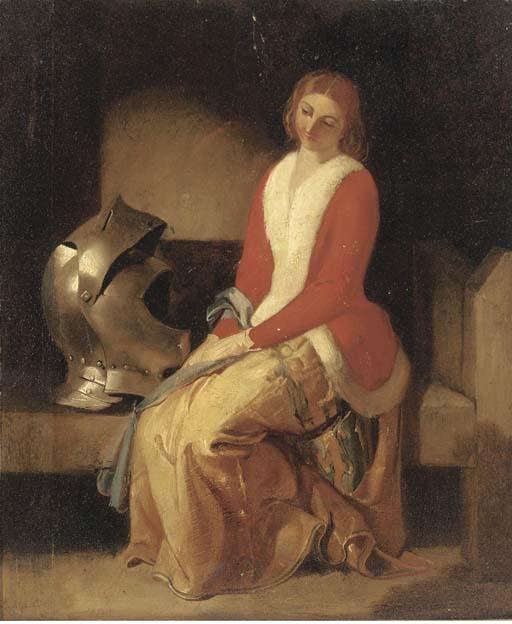 Daniel Maclise R.A. - Faraway thoughts