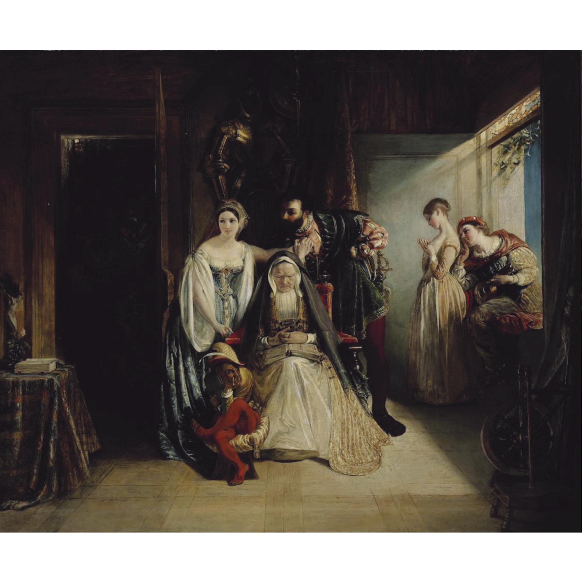 Daniel Maclise R.A. - Francis The First And Diane Of Poitiers