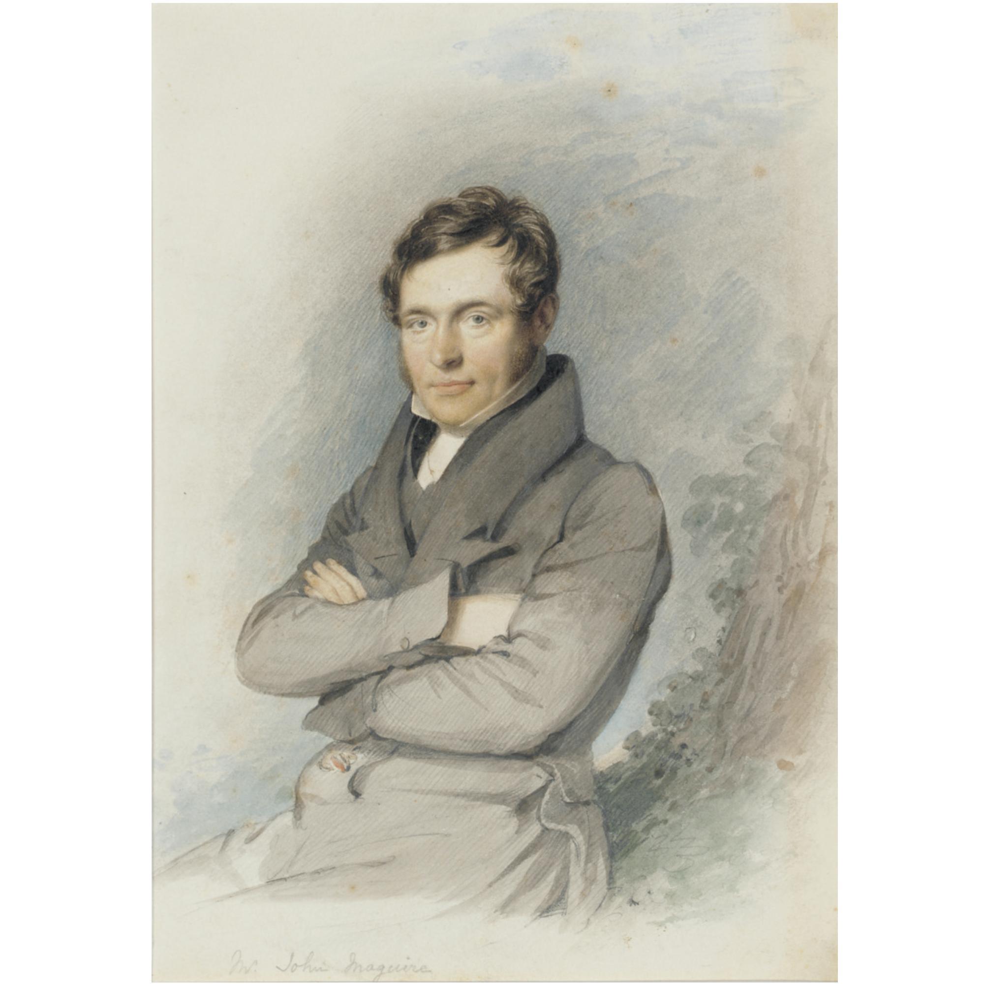 Daniel Maclise, R.A. - Portrait Of John Francis Maguire (1815-1872), Irish Politician And Journalist