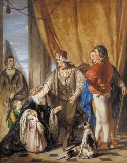 Daniel Maclise, R.A. - The reign of King Richard the Third