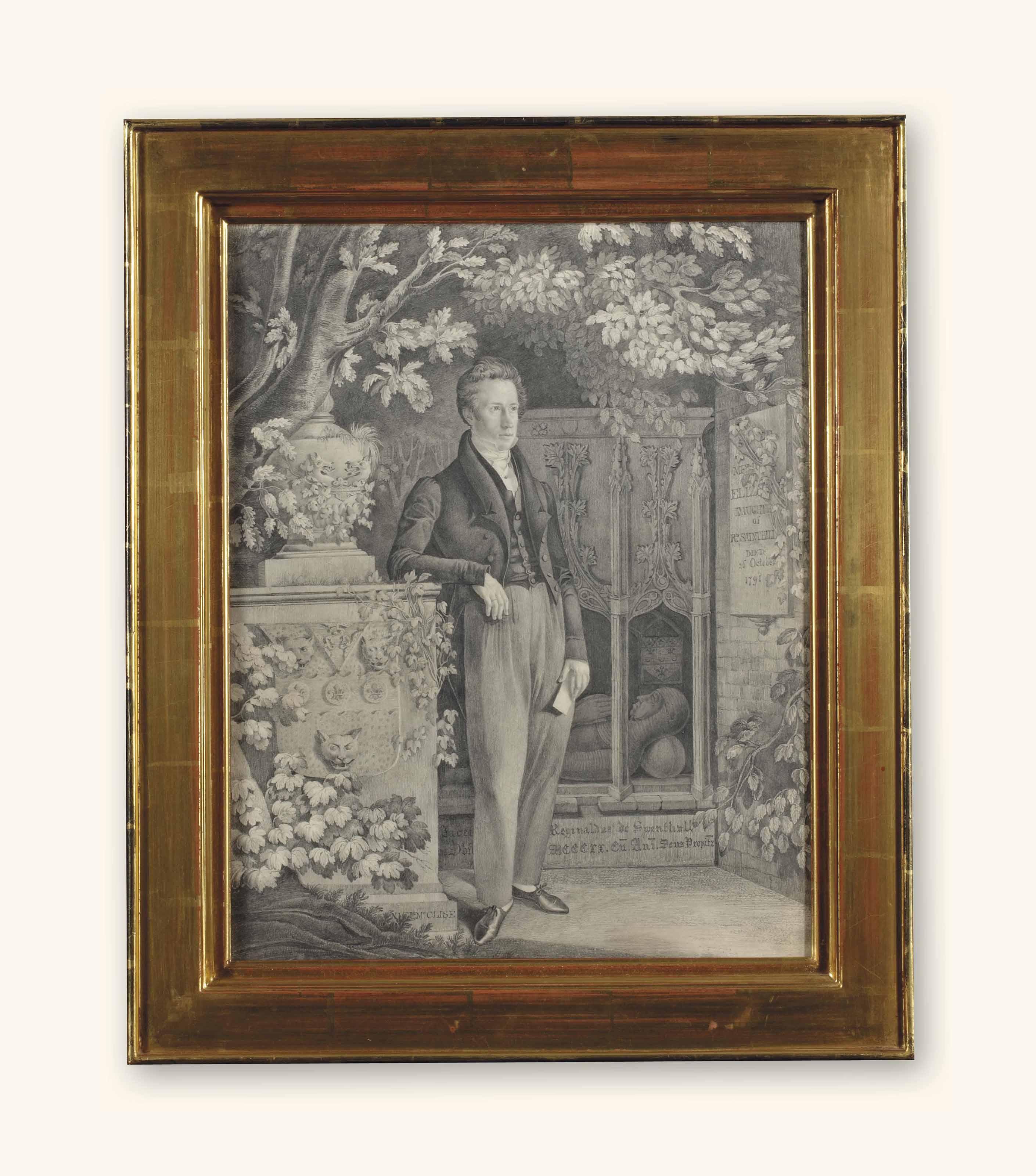 Daniel Maclise - Richard Sandhill Devant La Tombe De Reginald De Swenthall