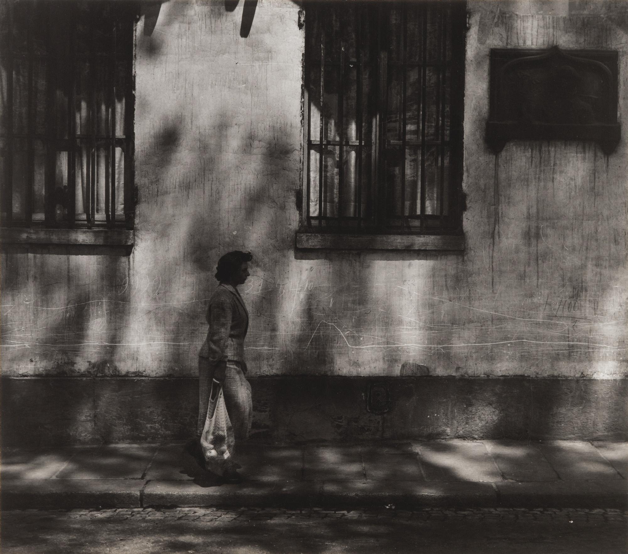 Daniel Masclet - La Femme Qui Passe..., Ile Saint-Louis, Quai D\'Orléans\', Années 1950 \'Solitude Dominicale...\', Années 1950 \'La Palissade Bleue\', 1958