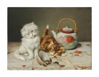 Daniel Merlin - Curious kittens at play