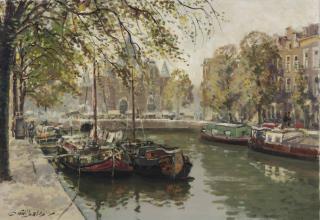 Daniel Mühlhaus - Amsterdam, Geldersekade Met De Waag