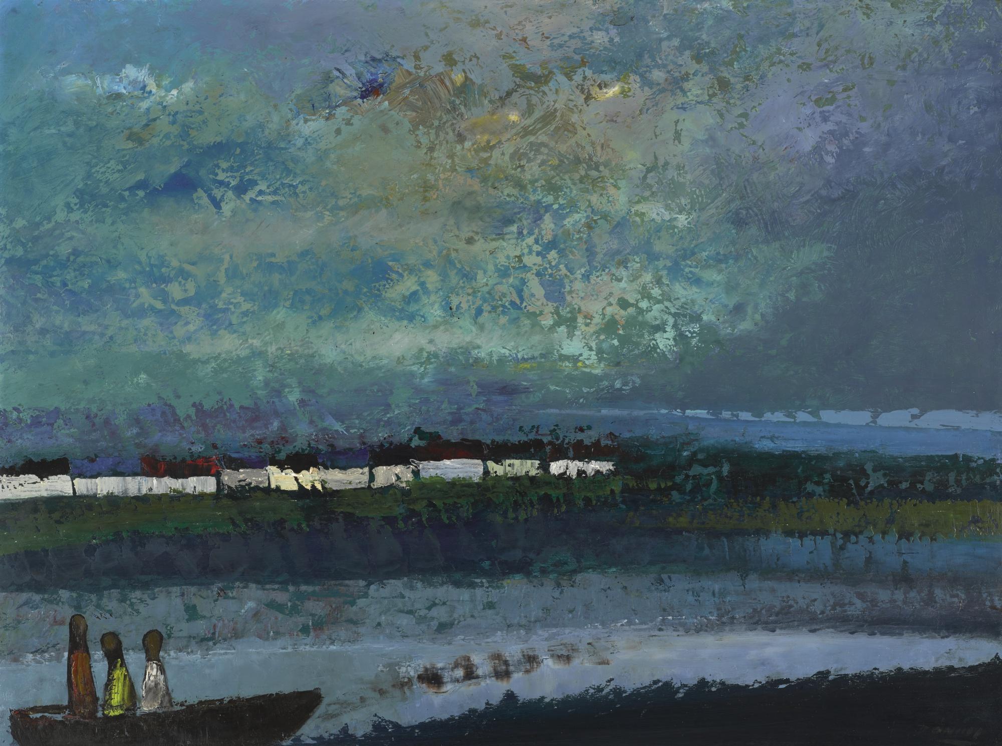 Daniel O\'Neill - Three Figures In A Boat