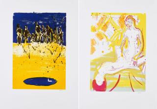 Daniel Richter - früher und heute / Die Rettung.