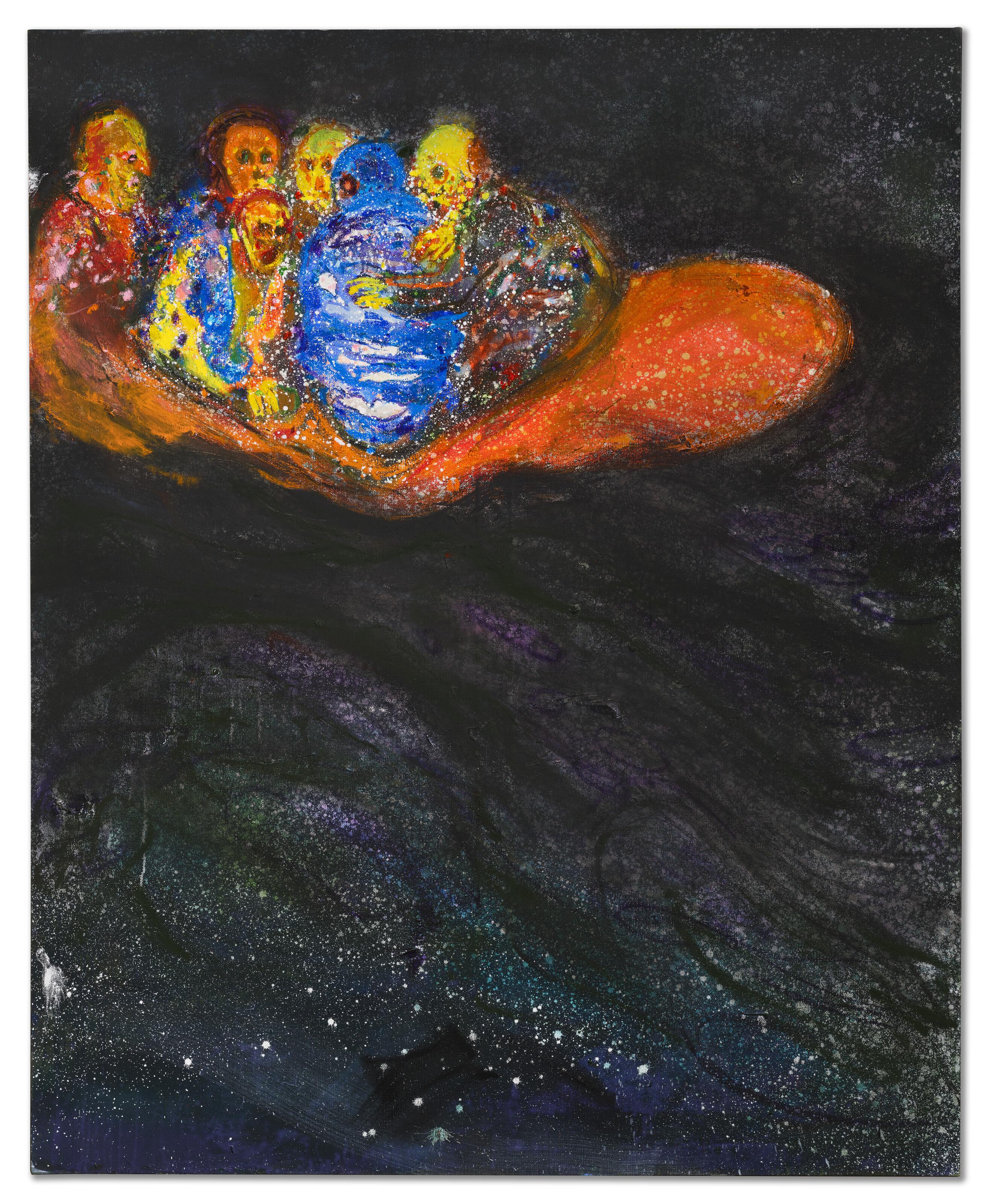 Daniel Richter - Studie zu Tarifa (Study for Tarifa)