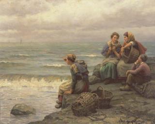 Daniel Ridgway-Knight - Awaiting The Return of The Fishing Fleet