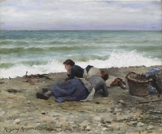 Daniel Ridgway Knight - High Tide, Étretat