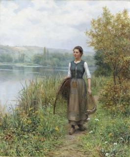 Daniel Ridgway Knight - Returning Home