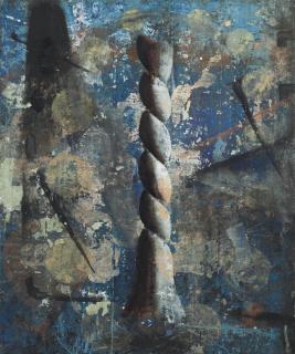 Daniel Senise - Untitled (from the series Trenzas)