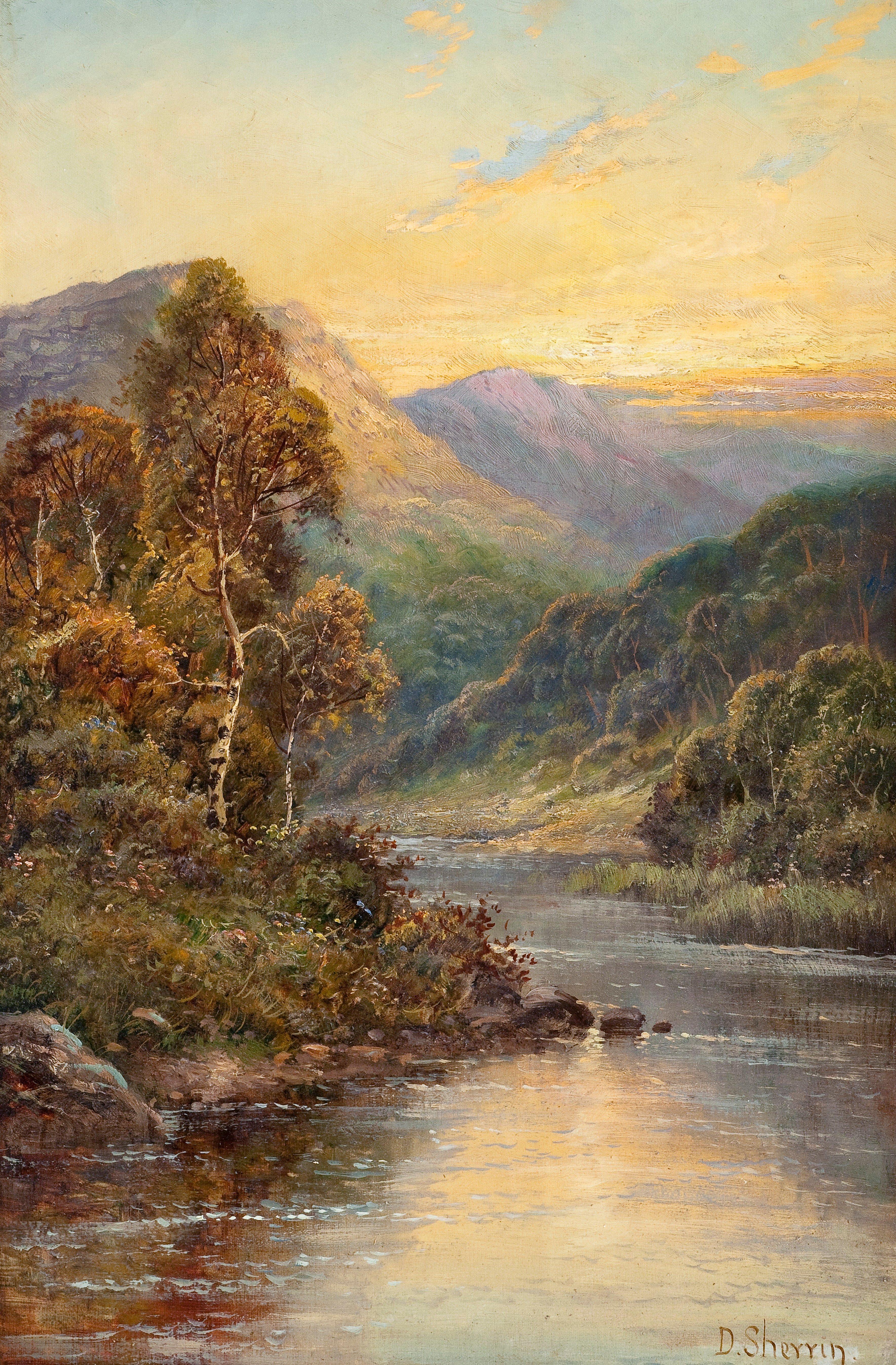 Daniel Sherrin - Morning Sun On The Mountain.