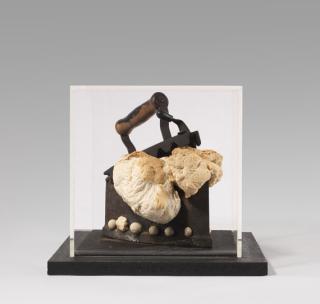 Daniel Spoerri - Bügeleisen mit Teig