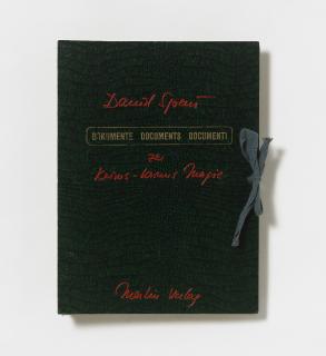 Daniel Spoerri - DOKUMENTE DOCUMENTS DOCUMENTI zu Krims-Krams Magie