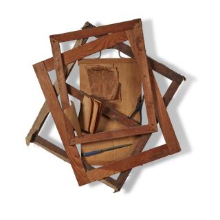 Daniel Spoerri - Les Cadres Tableau-Piège