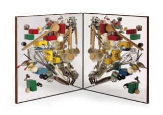 Daniel Spoerri - Spiegelobjekt (Kunstmultiplikator) (Mirror Object (Art Multiplier))