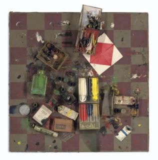 Daniel Spoerri - Tableau-Piège