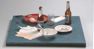 Daniel Spoerri - Tableau Piege