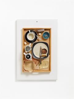 Daniel Spoerri - Variation d\'un petit déjeuner