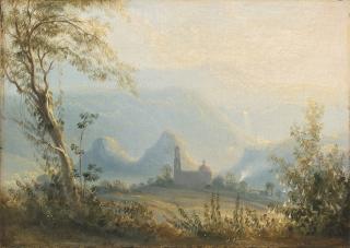 Daniel Thomas Egerton - San Miguel Del Soldado Above Jalapa, Mexico