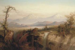 Daniel Thomas Egerton - The Ravine of the Desert (The Valley of Mexico)