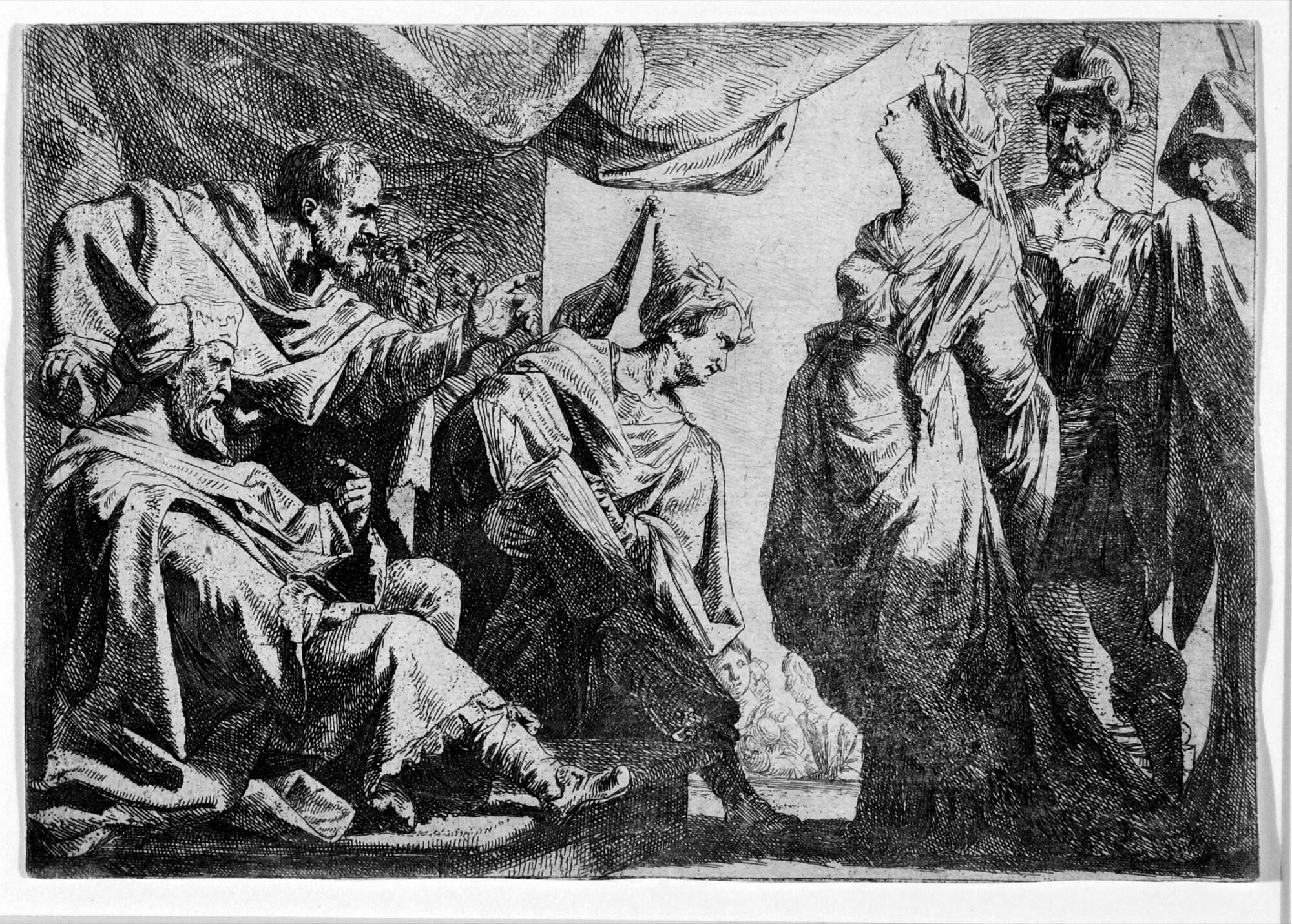 Daniel van Den Dyck - Die Veurteilung Susannas.