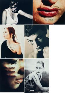 Daniele Buetti - Konvolut von 6 Fotografien (Aus: \