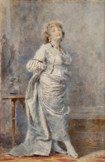 Daniele Ranzoni - Gentildonna