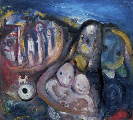 Danila Ivanonch Vassilieff - Murray River Exodus