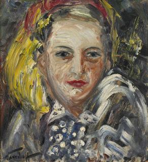 Danila Vassilieff - Portrait of Wife (Helen Macdonald), c.1942