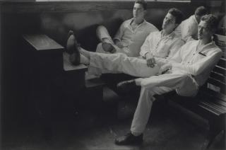 Danny Lyon - Zahu, Gunny, & Odam, Huntsville, Texas (from \'Conversations with the Dead\')