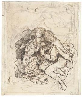 Dante Gabriel Rossetti - Cat\'s Cradle