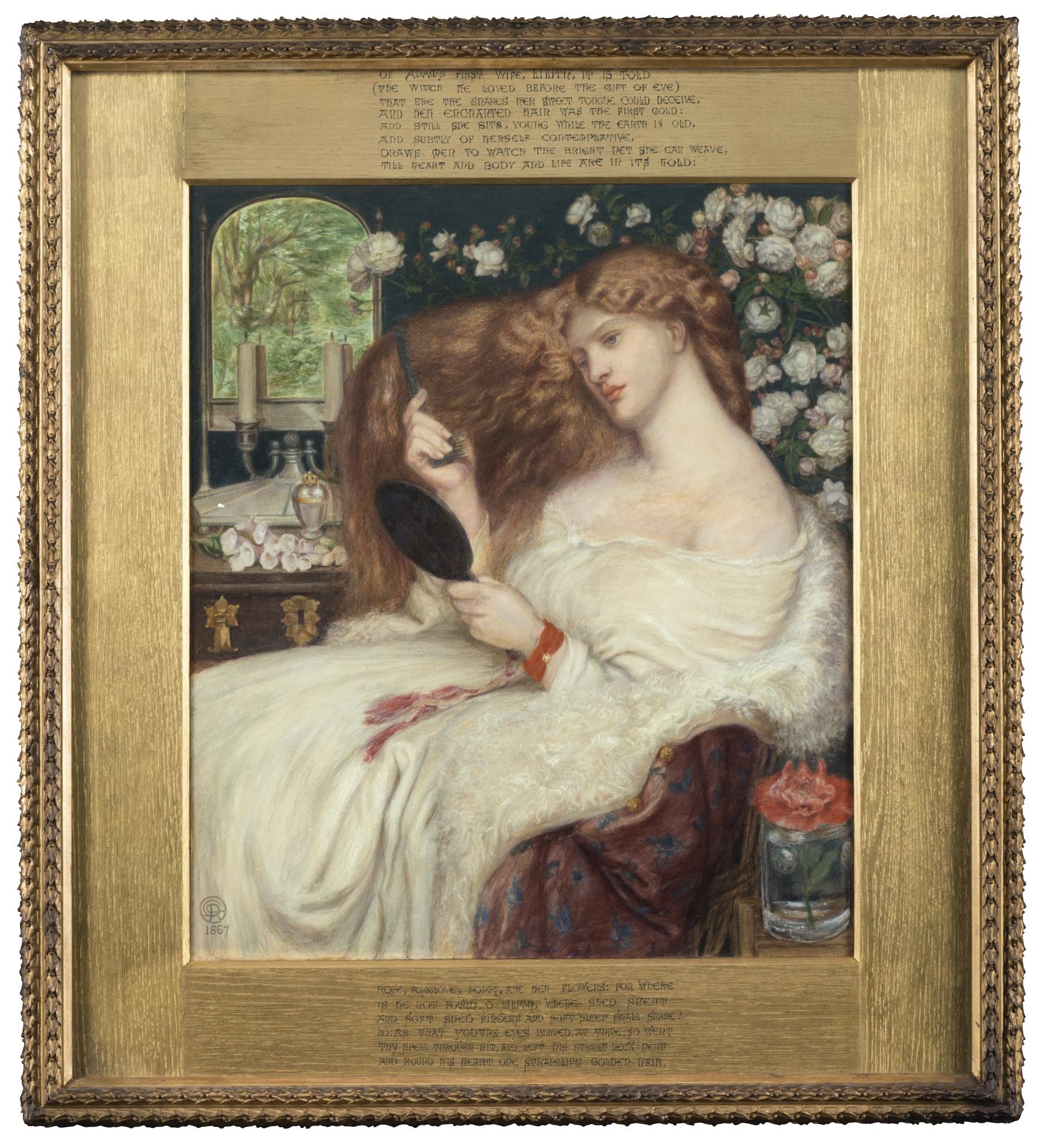 Dante Gabriel Rossetti - Lady Lilith